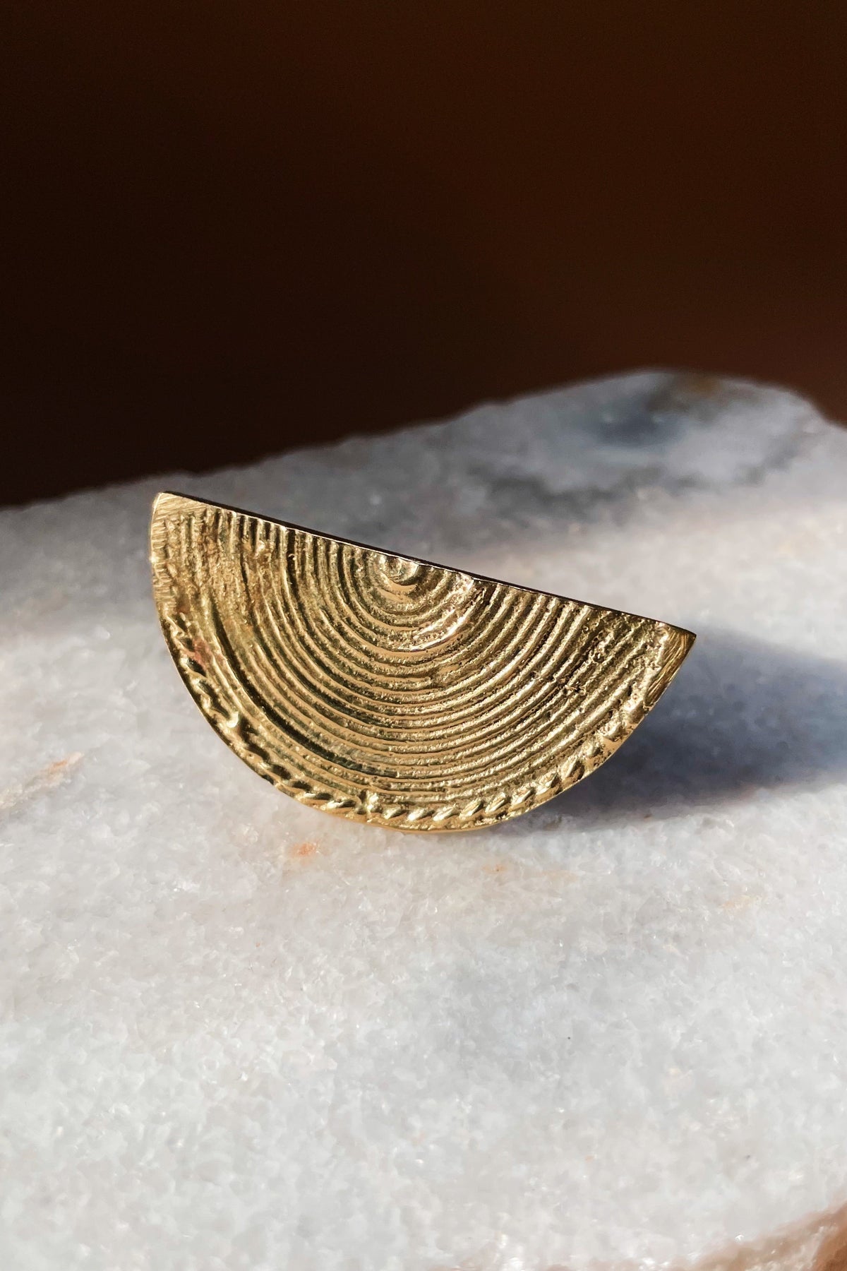 Brass Statement Rings