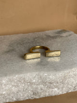 Geo Brass Ring - G22