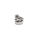 Industrial Chunk Silver Ring