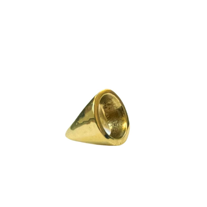 Full Circle Brass Vintage Ring