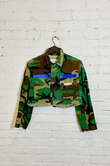 Army Jacket Cropped Small 1