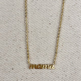 Mama Necklace 18k Gold Filled