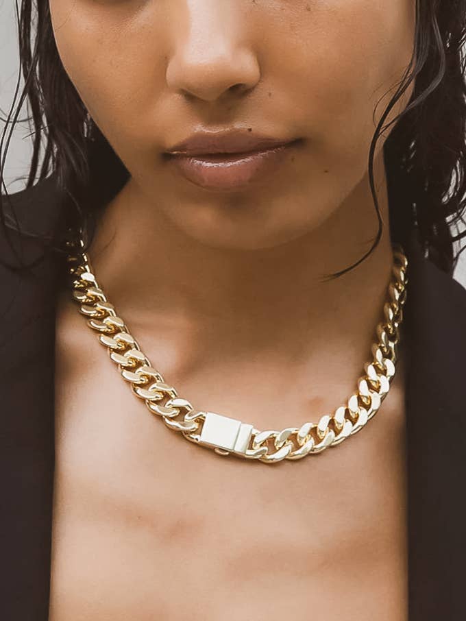 18K Classic Bold Chain Necklace