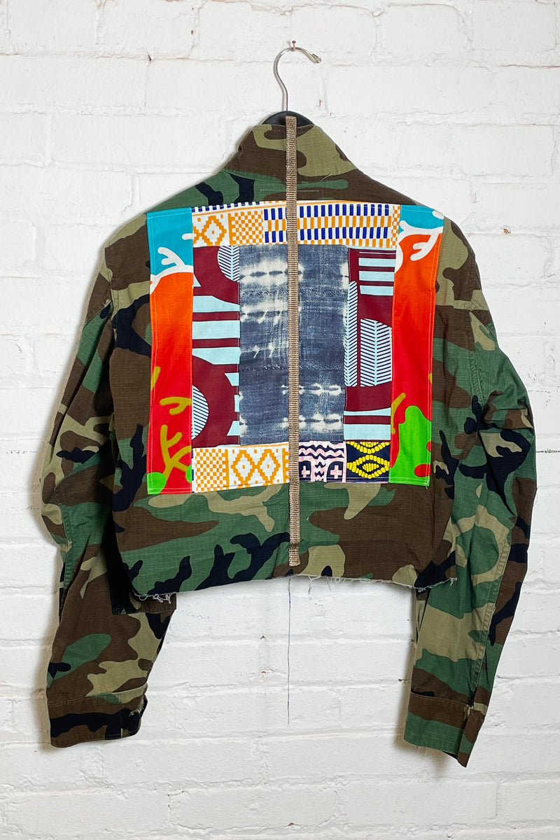 Army Jacket Cropped Large 3