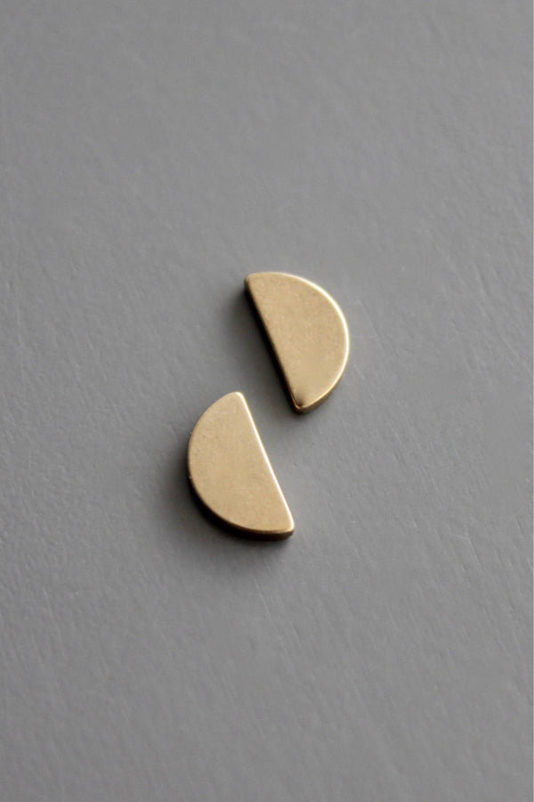 Brass Geometric Studs