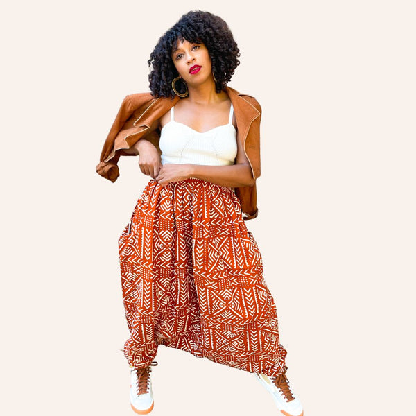 Batik Print Harem Trousers in LENZING™ ECOVERO™ Black | Sarongs | Monsoon  Global.