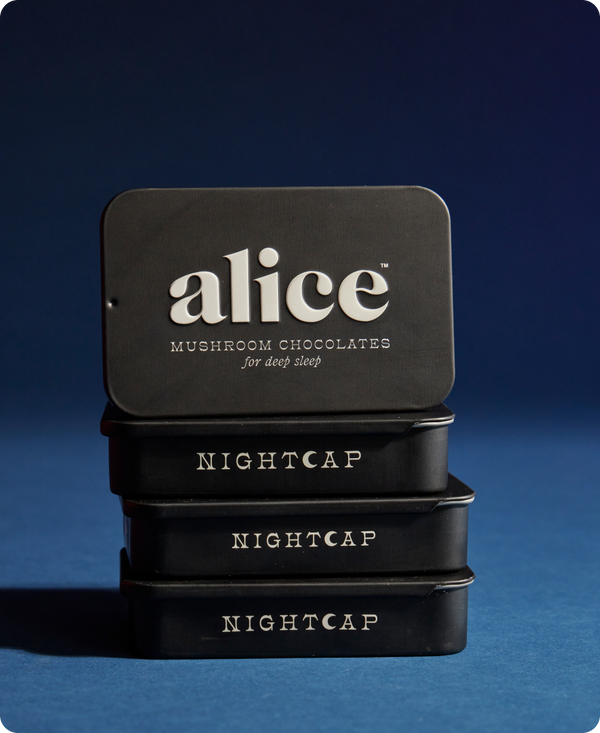 Nightcap — Mushroom Chocolates for Deep Sleep