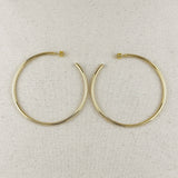 18k Gold Filled Thin Hoops