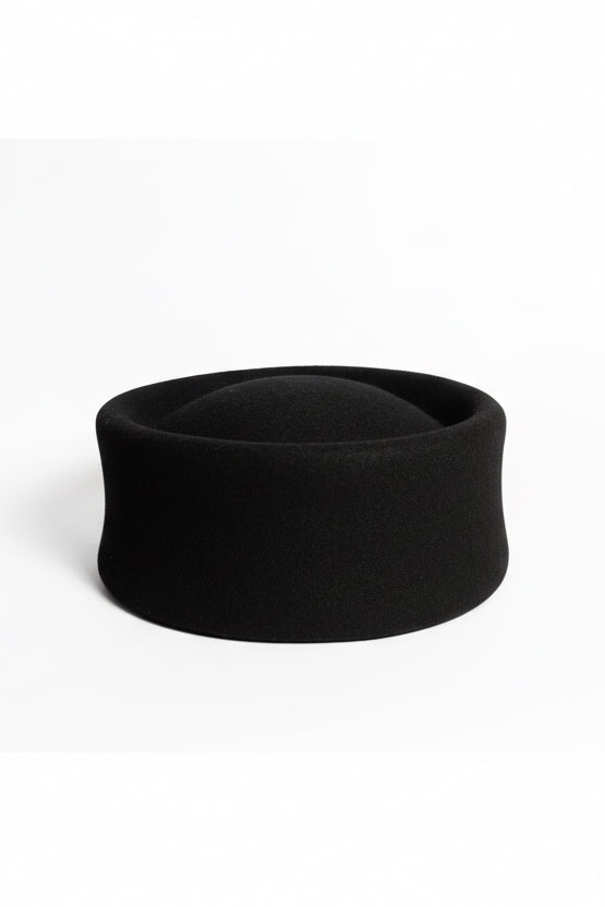 Wool Pill Box Hat