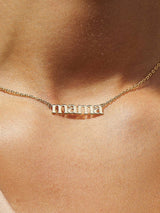 Mama 18K Gold Non-Tarnish Necklace