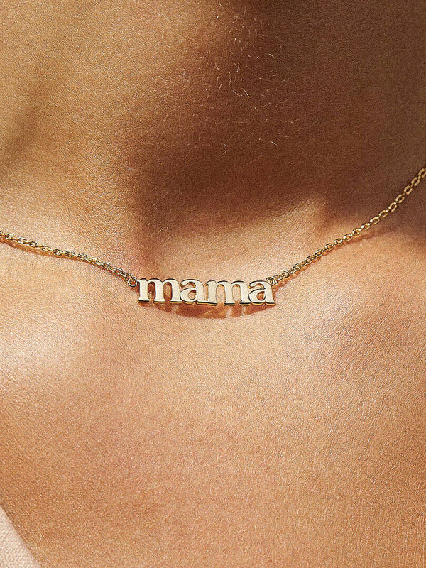 Mother's Day 18K Gold Non-Tarnish Necklace