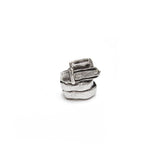 Industrial Chunk Silver Ring