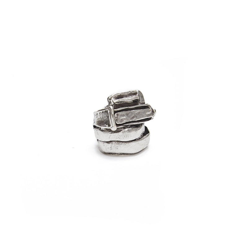 Industrial Chunk Silver Ring