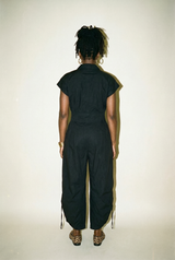 Button Down Utlity Jumpsuit