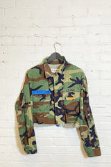 Army Jacket Cropped Large 1