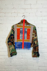 Army Jacket Cropped Small 2