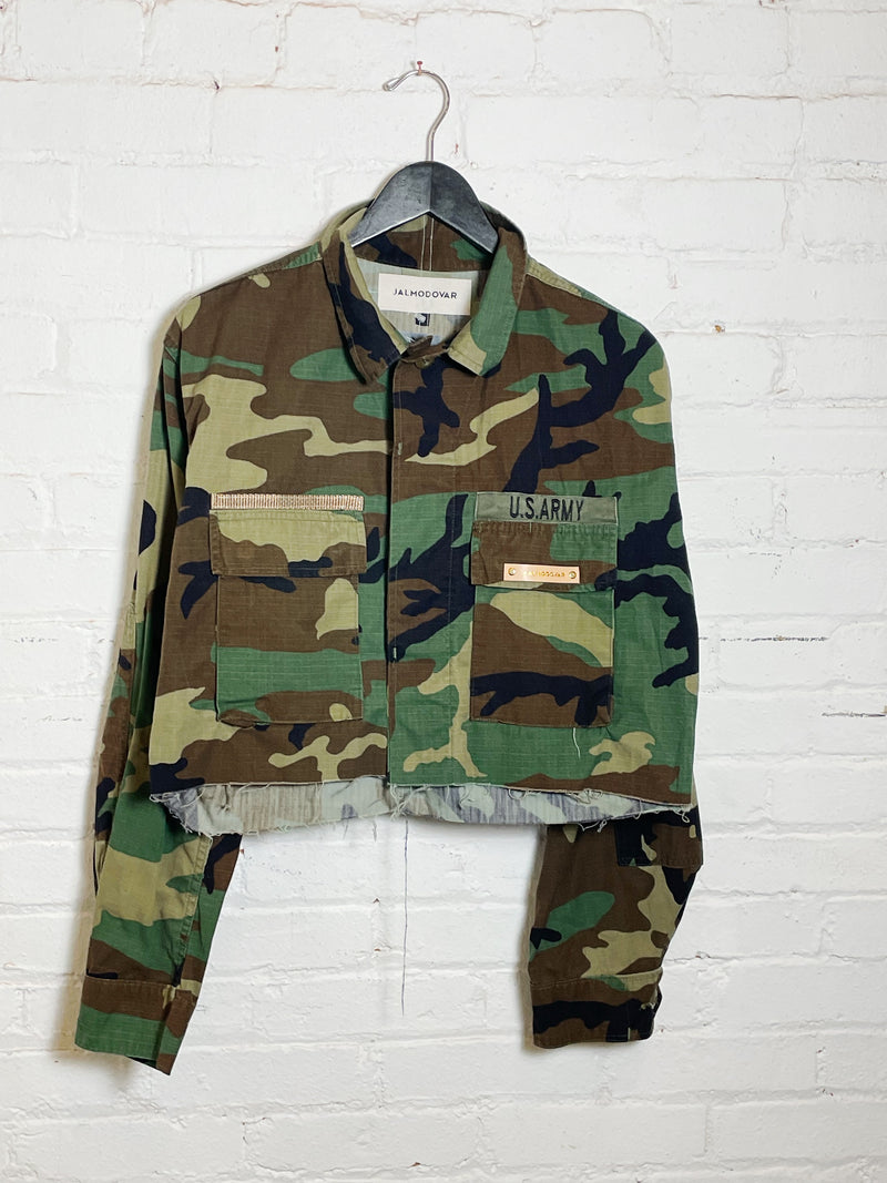 Army Jacket Cropped Large 3