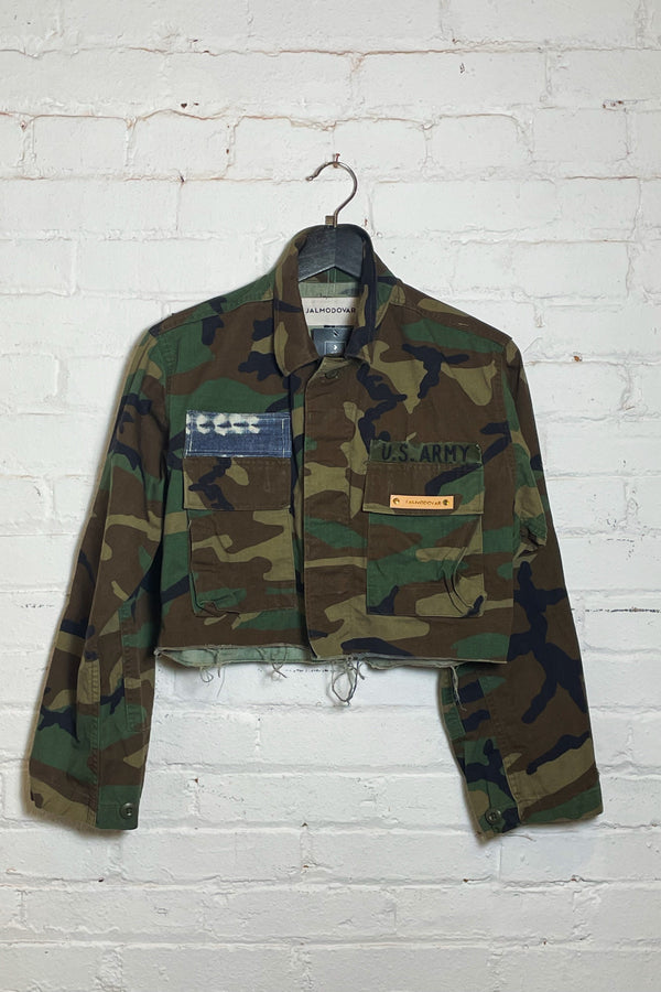 Army Jacket Cropped Small 1