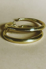 Brass Cuff Anklets