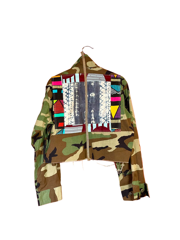 Army Jacket Cropped Large 1