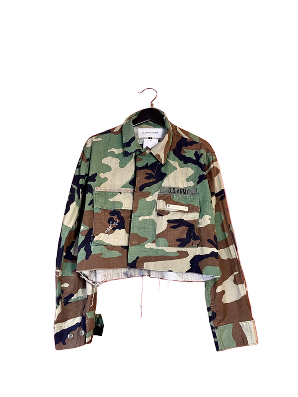 Army Jacket Cropped Large 1