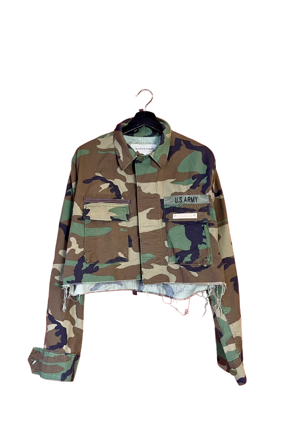 Army Jacket Cropped Large 3