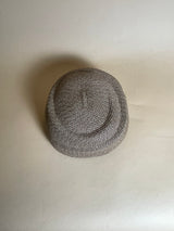 Straw Pill Box Hat