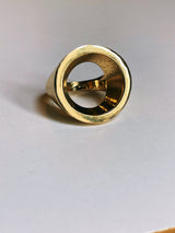 Full Circle Brass Vintage Ring