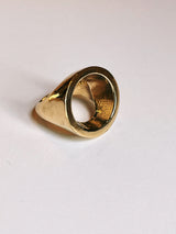 Full Circle Brass Vintage Ring