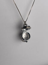 Sterling Silver Treasure Chest Necklace