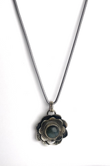 Labradorite Flower Necklace