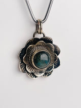 Labradorite Flower Necklace
