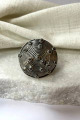 Marcasite Shield Ring