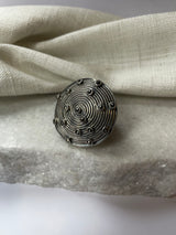 Marcasite Shield Ring