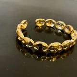 Bubble Gold filled Cuff