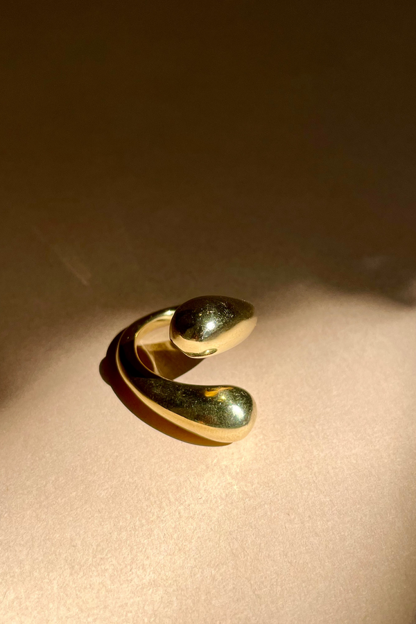 Twist it Up Brass Ring