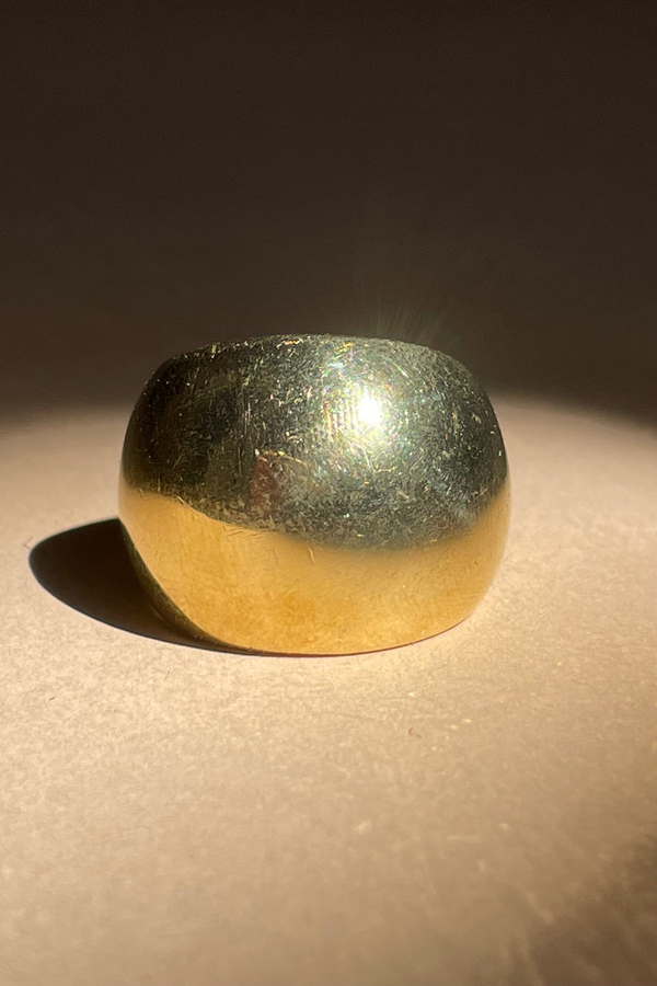 Domed Brass Ring
