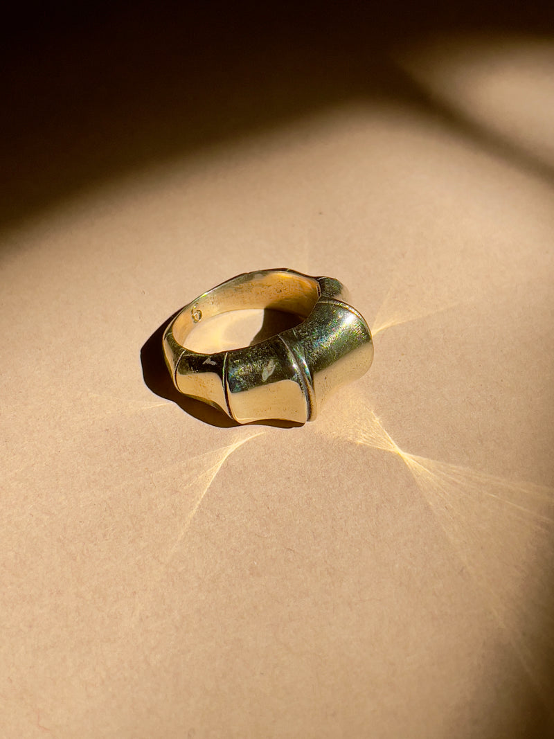 Bamboo Brass Ring