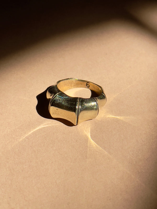 Bamboo Brass Ring