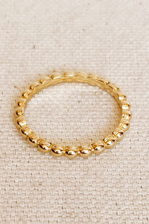 Beaded Band Ring