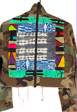 Army Jacket Cropped Small 2
