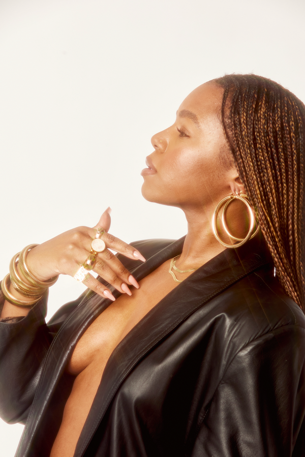 Thique Sade 18k Gold Filled Hoops