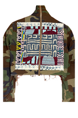 Army Jacket Cropped Small 1