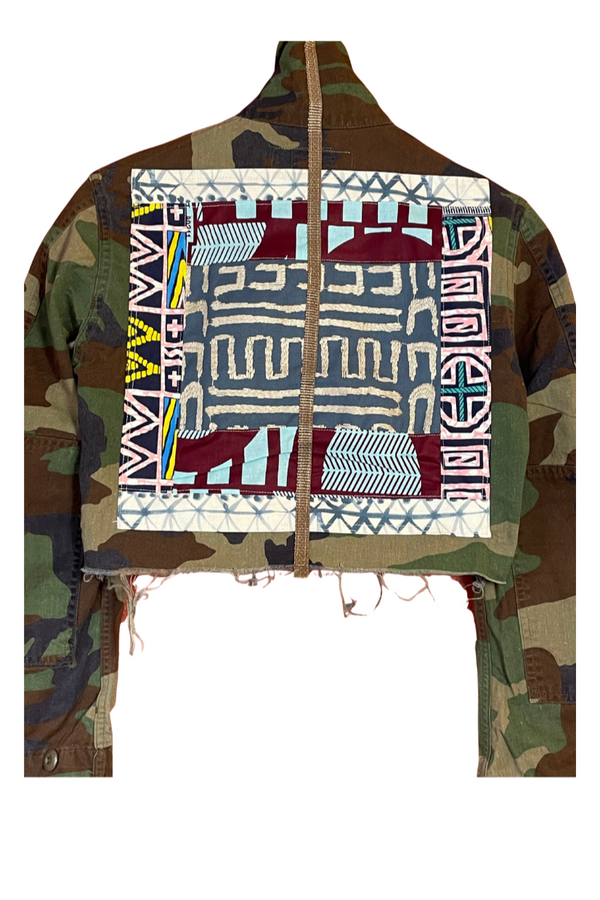 Army Jacket Cropped Small 1