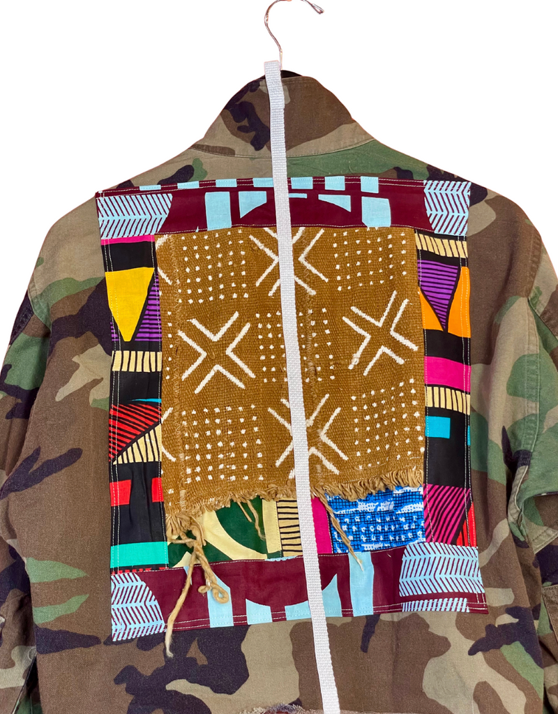 Army Jacket Cropped Large 2