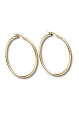 Thin Gold Filled Hoops