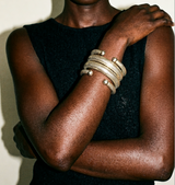 Chunky Dotted Bangle