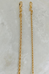 Gold Filled Rope Chain