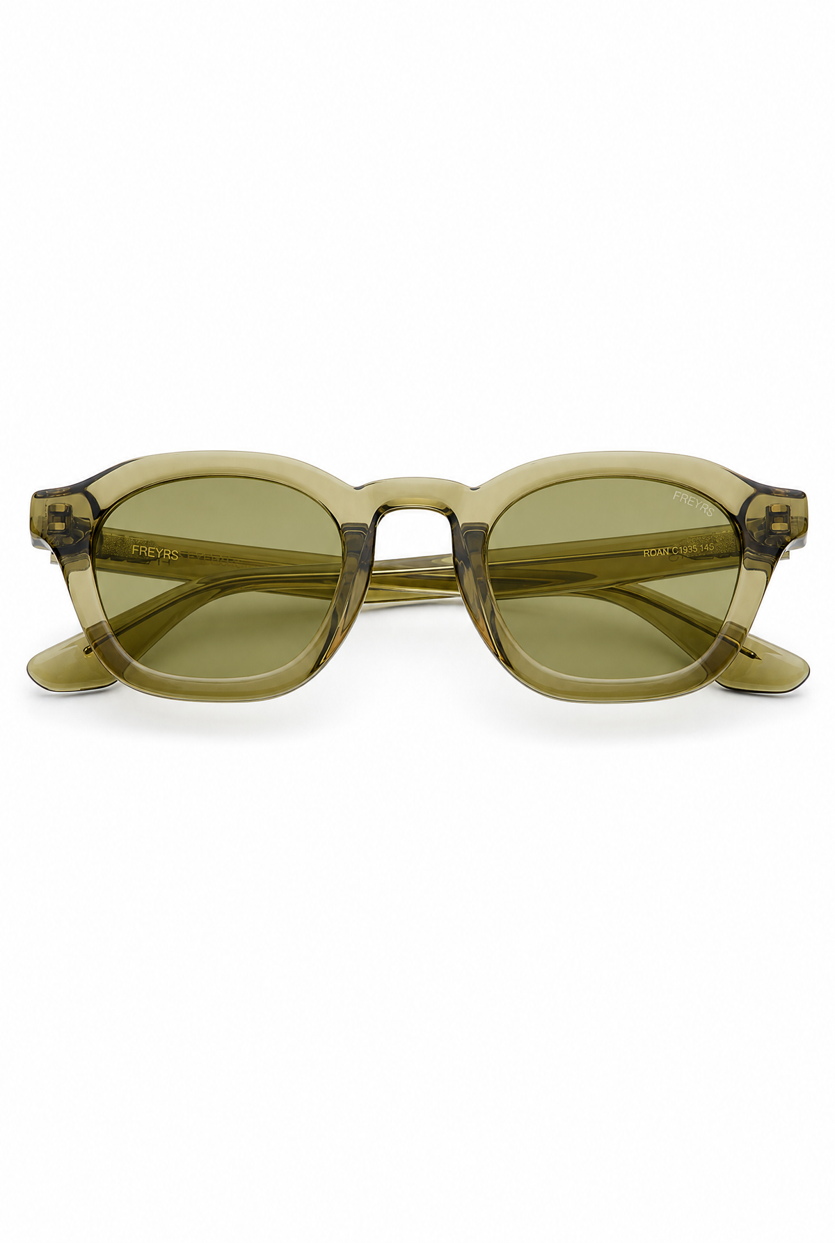 Blake Acetate Unisex Round Sunglasses