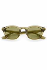 Blake Acetate Unisex Round Sunglasses